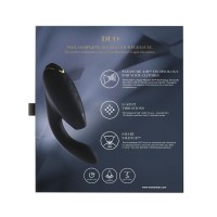 Luxusní vibrátor s podtlakovou stimulací Womanizer Duo Black