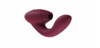 Womanizer Duo Vibe with Clit Stimulation Bordeaux