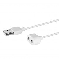 Magnetický USB nabíjací kábel Satisfyer biely
