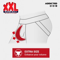 Addicted AD714 Super Bulk 2.0 Jock White