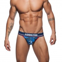 Addicted AD700P 3 Pack Camo Mesh Jock Push Up