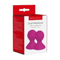 Dual Masseuse Nipple Suckers