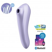 Satisfyer Dual Pleasure Air Pulse Vibrator Mauve