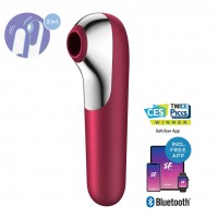 Satisfyer  Dual Love Air Pulse Vibrator Red