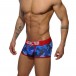 Boxerky Addicted AD580 Basic Camo Boxer maskáčové modré