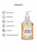 Never Go in Dry Anal Lube 500 ml