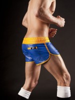 Barcode Berlin Shinie Short Boxer Blue-Yellow