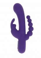 Vibrátor s trojí stimulací ToyJoy Triple Pleasure