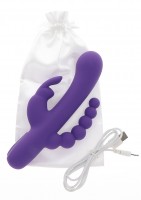 Vibrátor s trojí stimulací ToyJoy Triple Pleasure