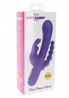 Vibrátor s trojí stimulací ToyJoy Triple Pleasure