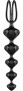 Anální kuličky Satisfyer Beads Black