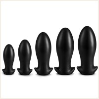 Análny kolík Wolf Pugio Black Silicone L