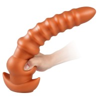 Wolf Bayonet Black Silicone Anal Dildo S