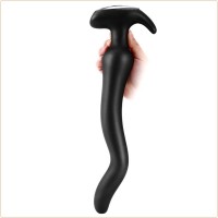 Análne dildo Wolf Khopesh Black Silicone S