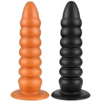 Análne dildo Wolf Gladius Black Silicone