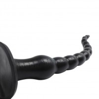 Anální dildo Wolf Flamberge Black Silicone