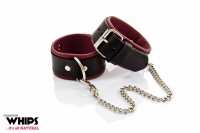 Whips Leather Ankle Cuffs for Her