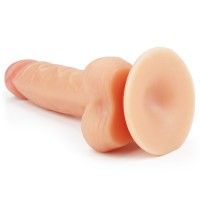 Realistické dildo so semenníkmi Lovetoy The Ultra Soft Dude 8″