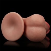 Lovetoy Sliding Skin Cock with Balls 7.8″