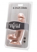 ToyJoy Get Real 6 Inch Realistic Dildo Black