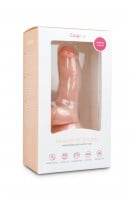 Realistické dildo s varlaty EasyToys tělové 15 cm