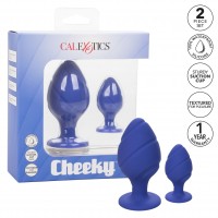 CalExotics Cheeky Anal Plugs Purple