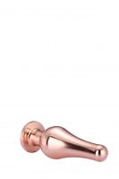 Gleaming Love Butt Plug Rose Gold Small