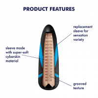 Satisfyer Men Chambers of Pleasure Sleeve