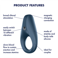 Vibračný erekčný krúžok Satisfyer Rings 1