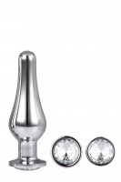 Gleaming Love Butt Plug Set Silver