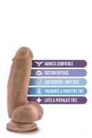 Realistické dildo Blush Au Naturel 7″ El Gordo Latin