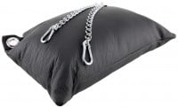 Mr Sling Leather Cushion Black