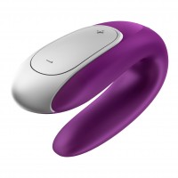 Satisfyer Double Fun Couples Vibrator Violet