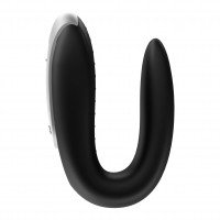 Satisfyer Double Fun Couples Vibrator Black