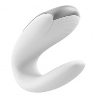 Satisfyer Double Fun Couples Vibrator White