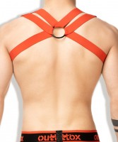 Outtox HR140-10 Bulldog Harness Red