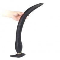 Nafukovacie dildo Wolf Yataghan Black Silicone L