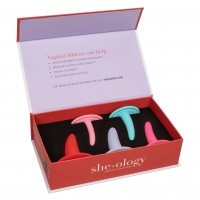 CalExotics She-ology 5-Piece Vaginal Dilator Set