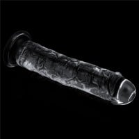 Gelové dildo Lovetoy Flawless Clear 7″