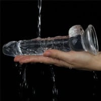 Gélové dildo Lovetoy Flawless Clear 7.5″