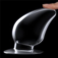 Lovetoy Flawless Clear Anal Plug 4.5″