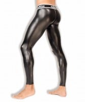 Outtox LG142-90 Zippered-Rear Leggings Black