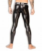 Outtox LG142-90 Zippered-Rear Leggings Black