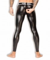 Outtox LG142-90 Zippered-Rear Leggings Black