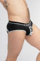 Maskulo BR163-90 Military Briefs with Lifter Black