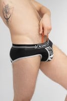 Slipy Maskulo BR163-90 Military Briefs with Lifter čierne