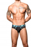 Andrew Christian 92123 Vibe Sports Mesh Brief Black