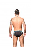 Slipy Andrew Christian 92123 Vibe Sports Mesh Brief čierne