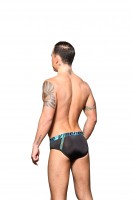 Andrew Christian 92123 Vibe Sports Mesh Brief Black