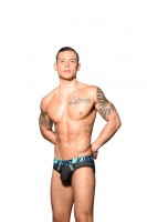 Slipy Andrew Christian 92123 Vibe Sports Mesh Brief čierne